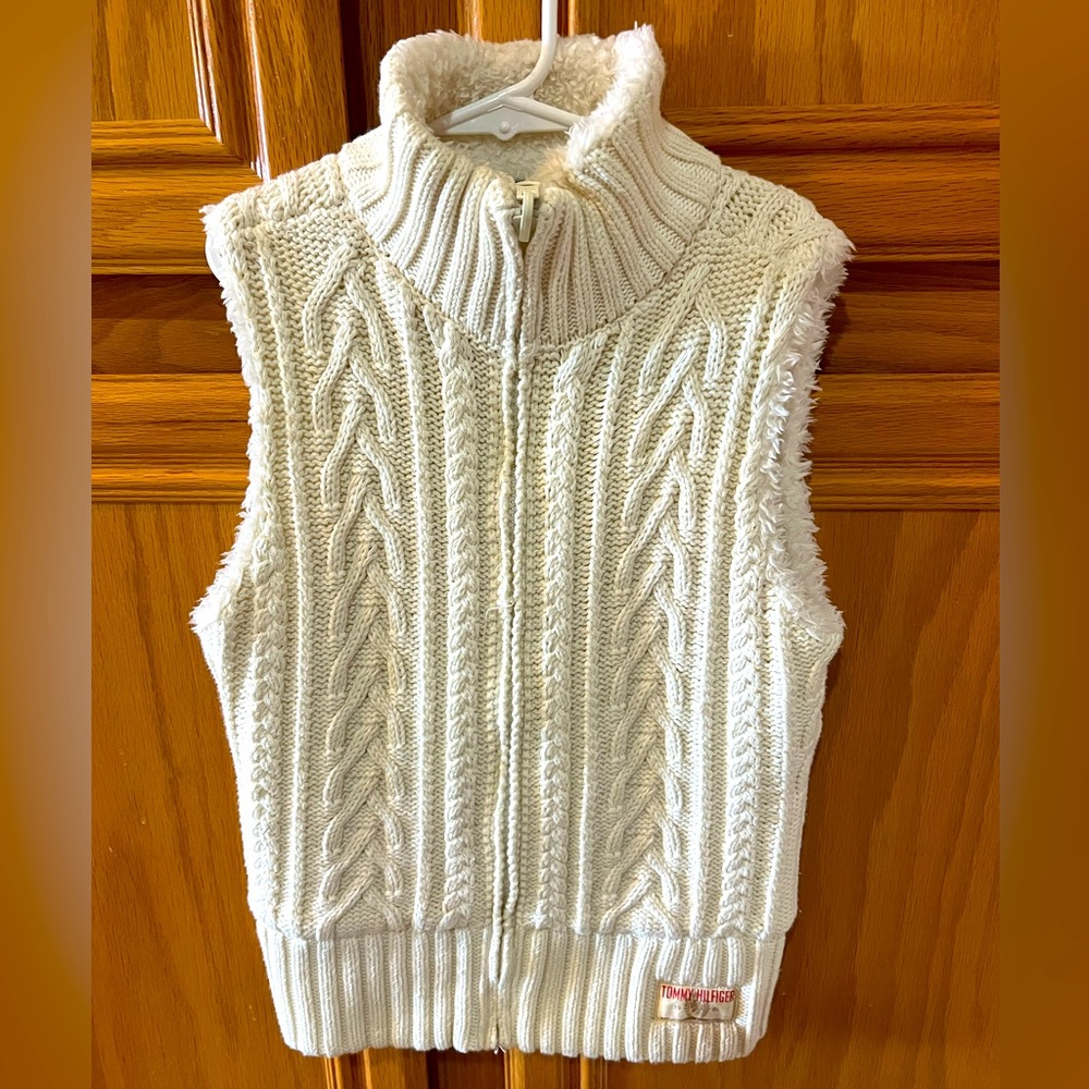 Off White Tommy Kids Vest